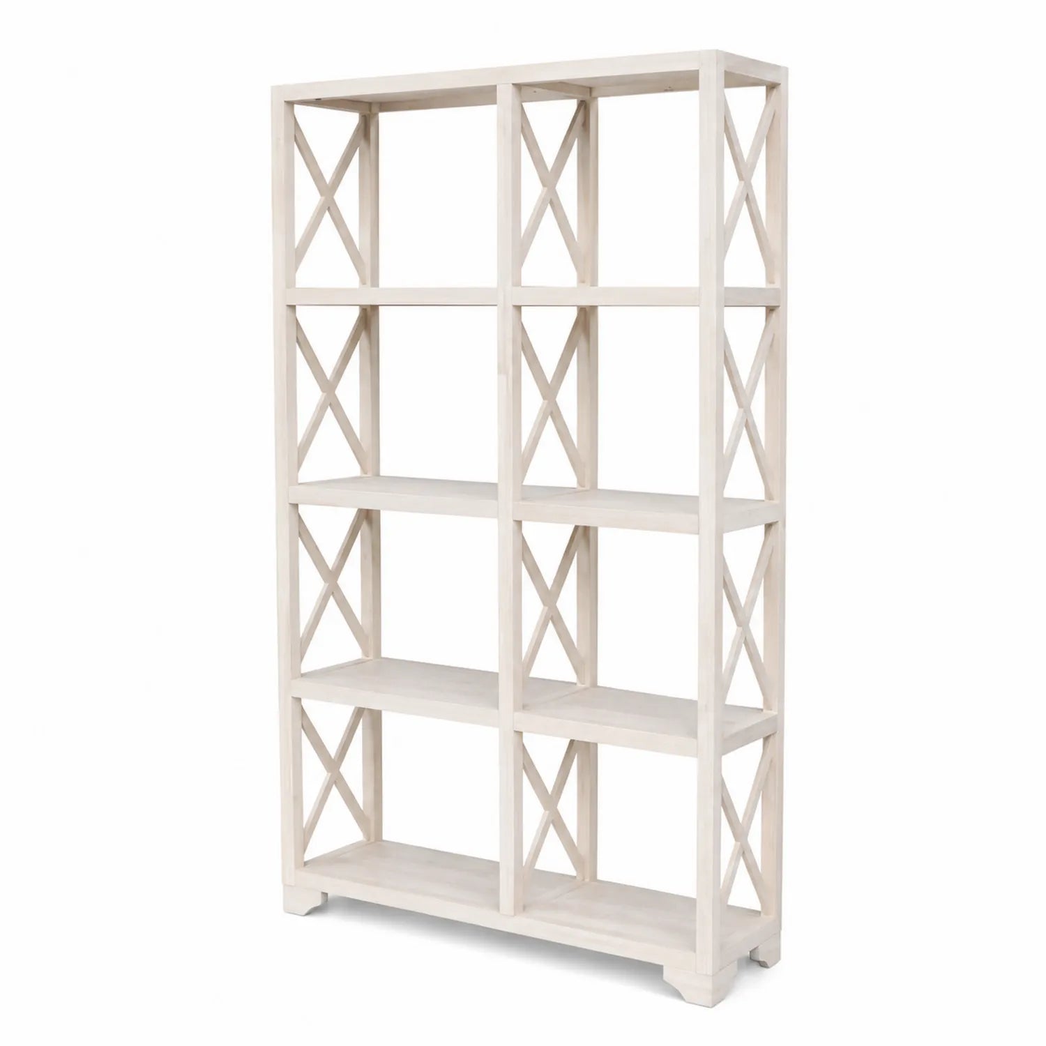 Libreria in legno con 6 ripiani